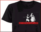Chicks Kick Ass Black T-Shirt - $19.99