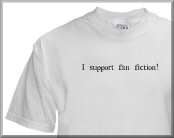 Fan Fiction White T-Shirt - $14.99