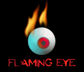 Flaming Eye Icon
