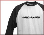 Pornographer Baseball Jersey - $17.99