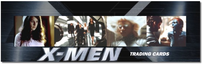 X-Men The Movie Trading Cards