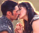 Xena and Ares: The Kiss - 800 x 600