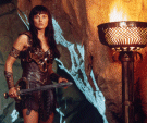 Xena: Cave Pose - 800 x 600